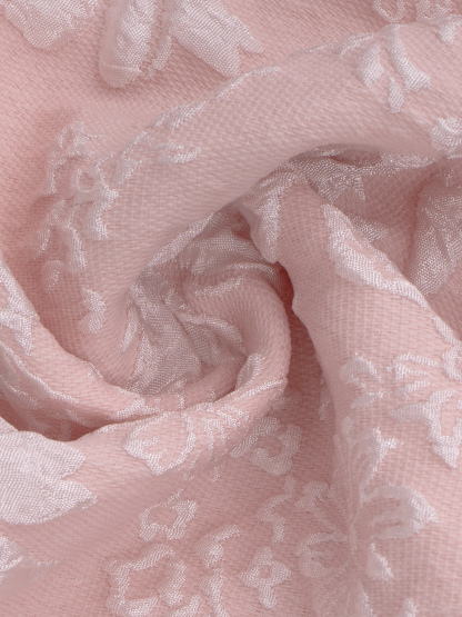 Pink Jacquard Square Neck Ruffle Bodycon Mini Dress, Elegant Casual Party Dress