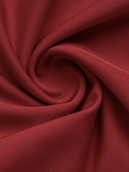 Red rose-sided fluted strappy long skirt, sexy body-to-hip dress