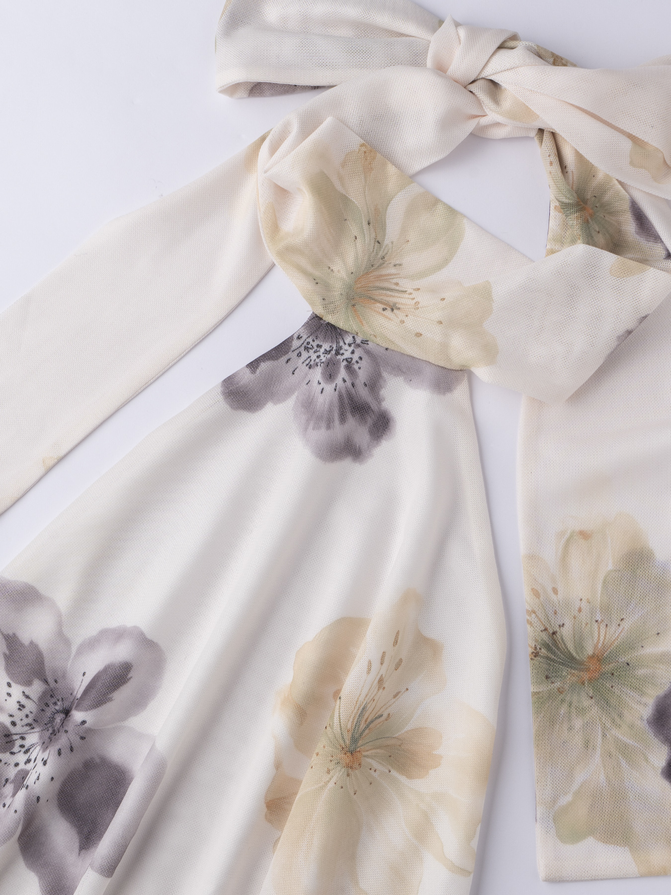 Inky Flower Neckholder Set, Vacation Wind Mesh Two Sets