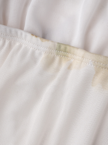 Inky Flower Neckholder Set, Vacation Wind Mesh Two Sets