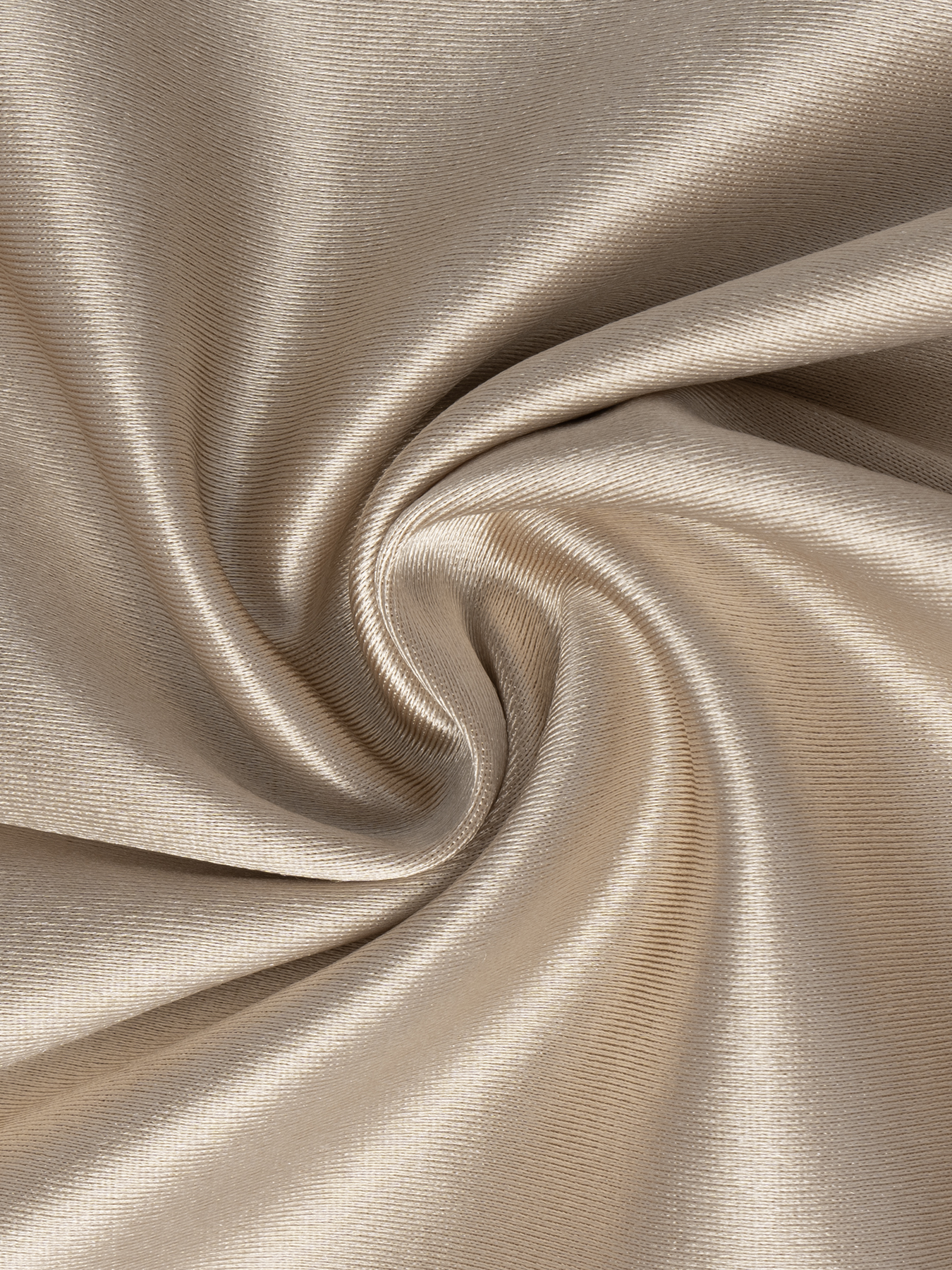 Y2K Beige Satin Cowl Neck Long Sleeve Top-Aegean-sea