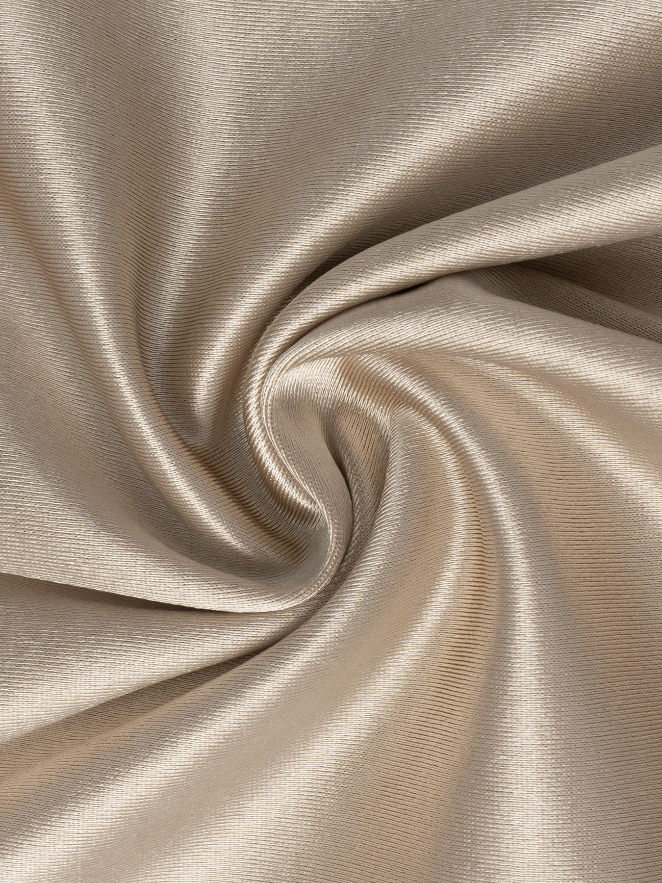 Y2K Beige Satin Cowl Neck Long Sleeve Top-Aegean-sea