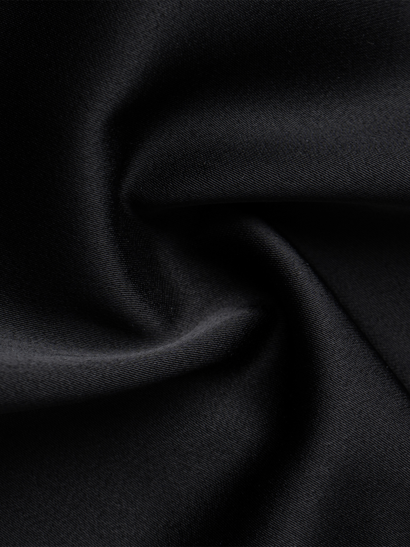 Black satin slingback vest, asymmetric lace stitching sleeveless top with asymmetric hem