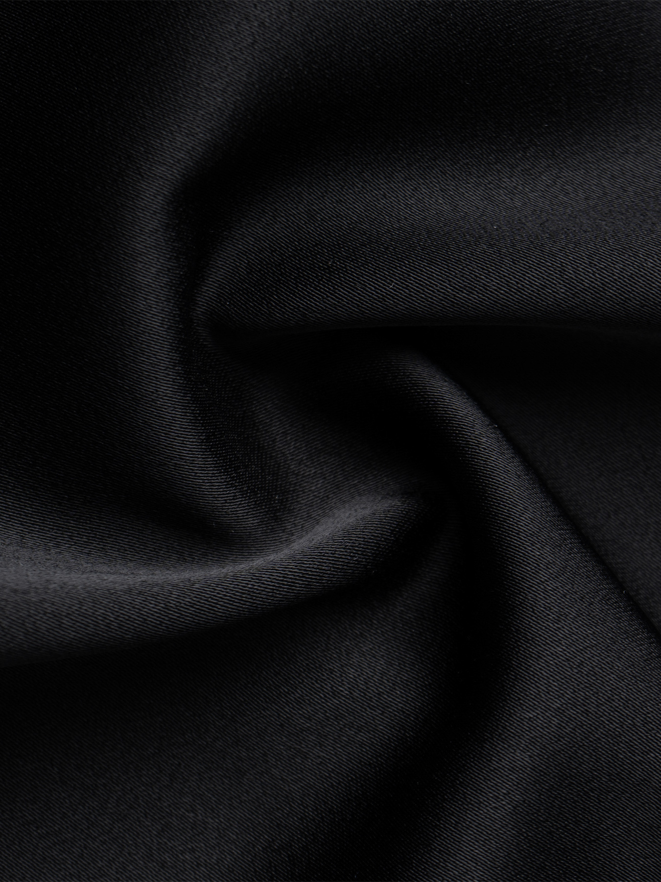 Black satin slingback vest, asymmetric lace stitching sleeveless top with asymmetric hem