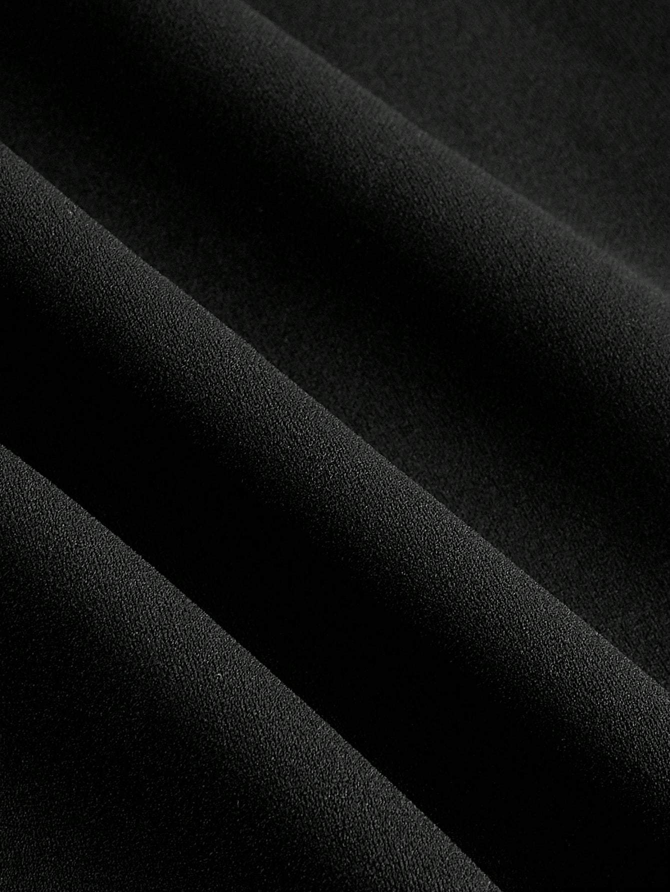 Women's Black Cowl Neck Lace-Insert Wide-Leg Jumpsuit-Aegean-sea