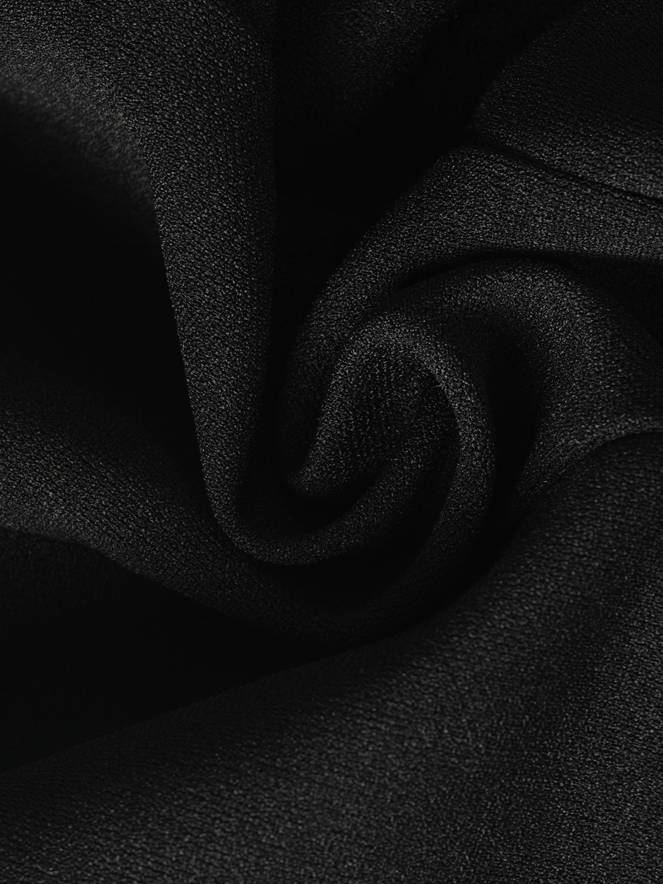 Woman's Black Sleeveless Button-Front Peplum Waistcoat