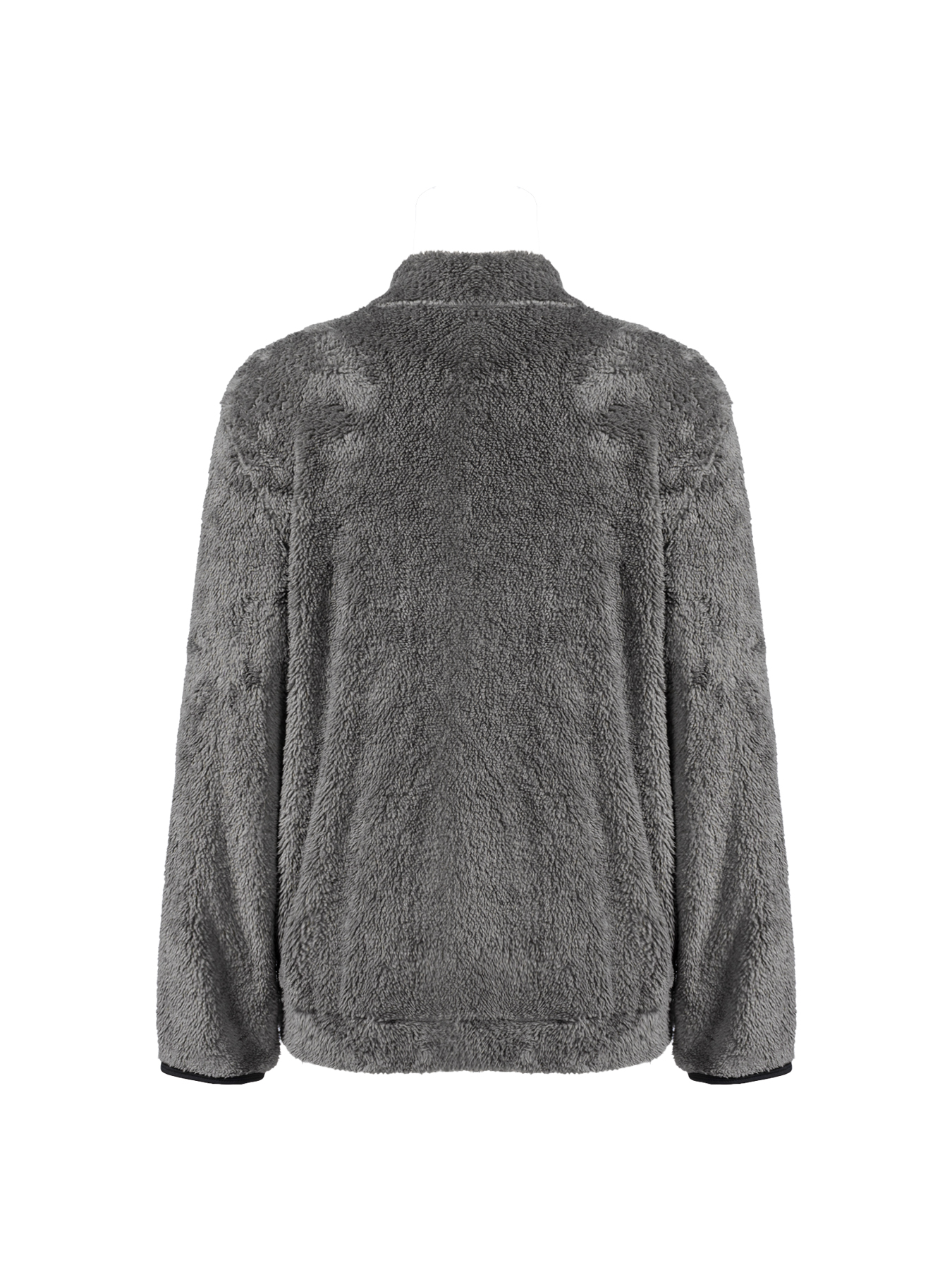 Women's Plush Fleece Jacket | Ultra-Soft Longline Coat with Pockets-Aegean-sea