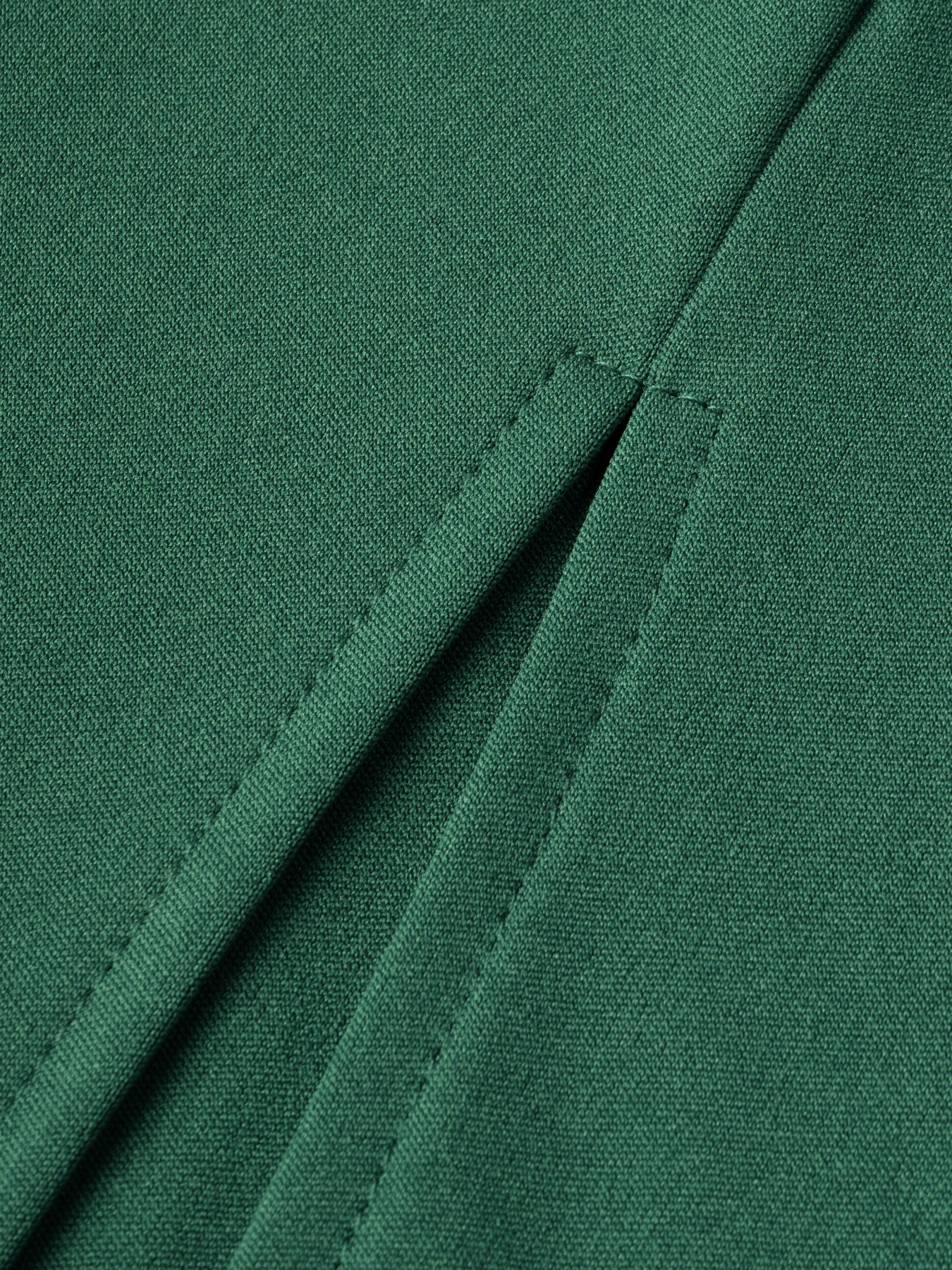 Dark green backless lace dress Long-sleeved tailored waist-to-hip mid-length skirt Sexy dress with dinner party vibe