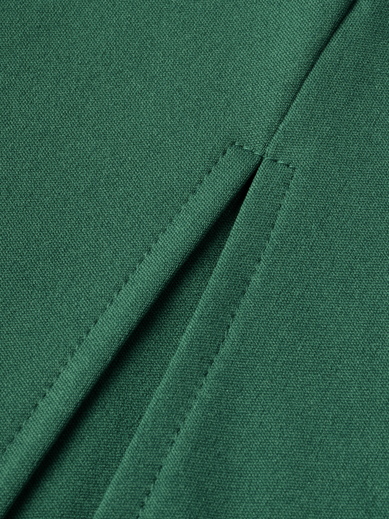 Dark green backless lace dress Long-sleeved tailored waist-to-hip mid-length skirt Sexy dress with dinner party vibe