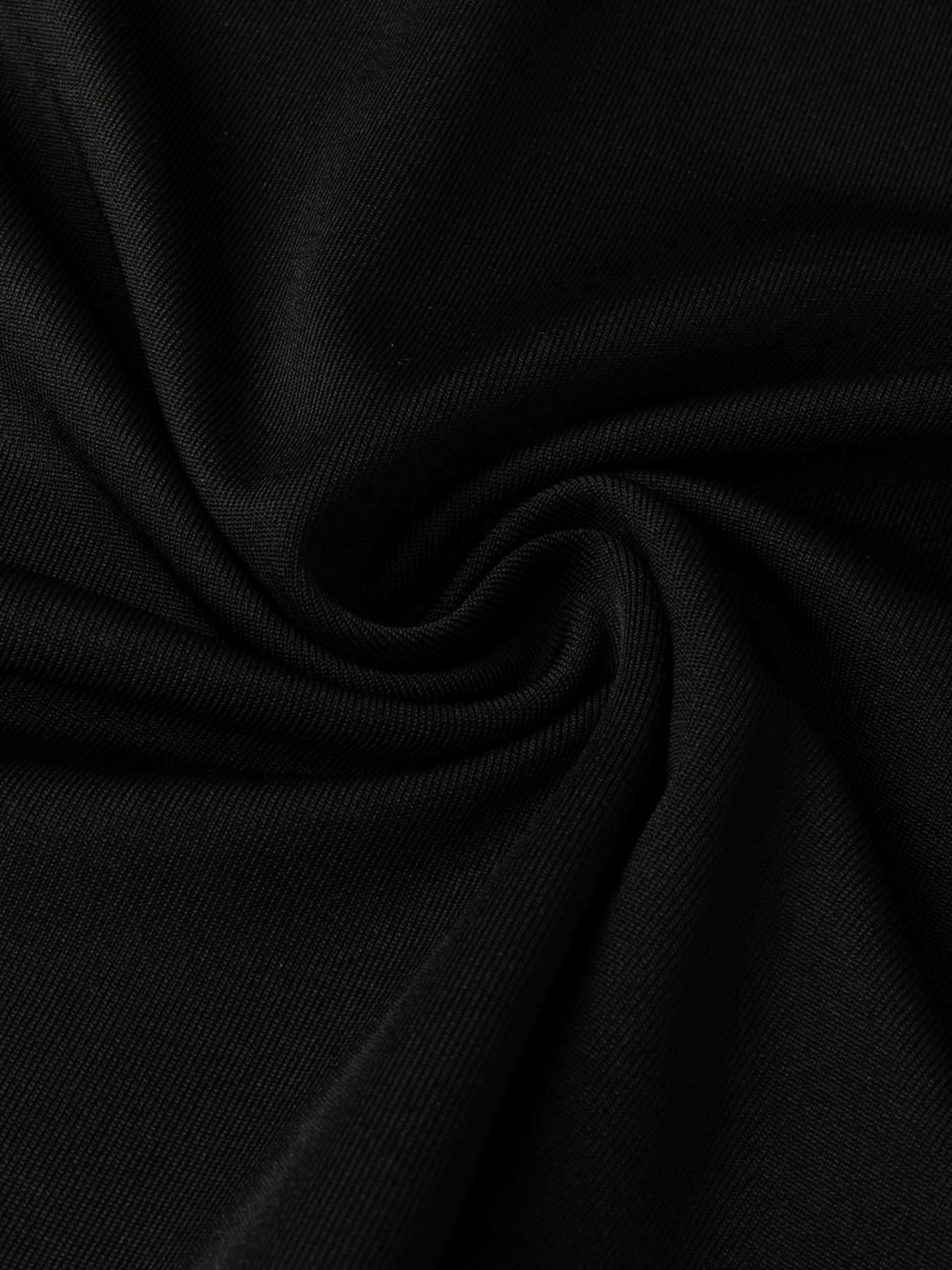 Woman's Black Lace Embellished Long-Sleeve Loose Wide-Leg Pants Comfortable Loungewear Two-Piece-Aegean-sea