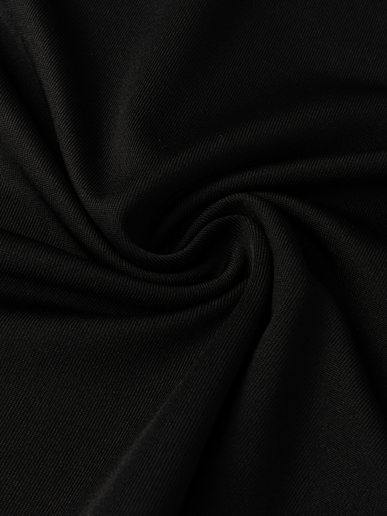 Woman's Black Lace Embellished Long-Sleeve Loose Wide-Leg Pants Comfortable Loungewear Two-Piece-Aegean-sea