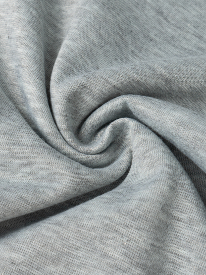 Light gray cross-waisted wide-legged pants for women Loose sagging casual sweatpants Daily commute laziness-Aegean-sea