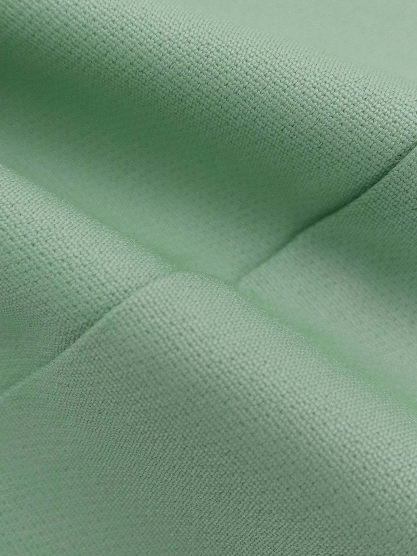 Women's V-neck Button Sleeve Diamond Long Sleeve Slim Fit Jumpsuit-Aegean-sea