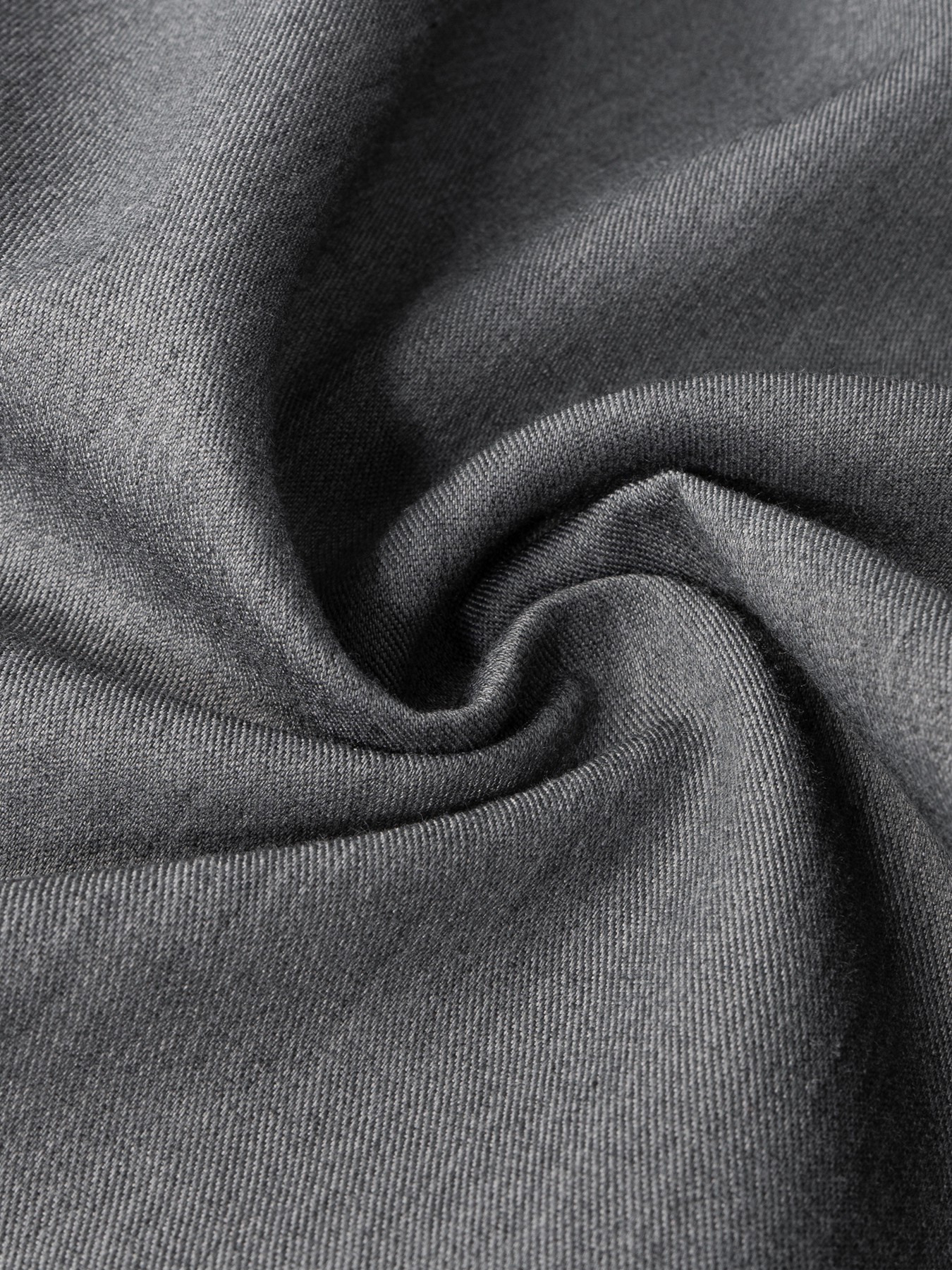 Woman's Gray Wide-Leg Pants with Black Sash Detail-Aegean-sea