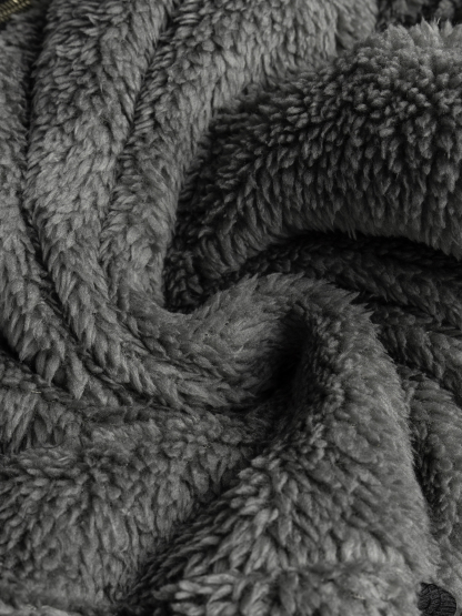 Women's Plush Fleece Jacket | Ultra-Soft Longline Coat with Pockets-Aegean-sea