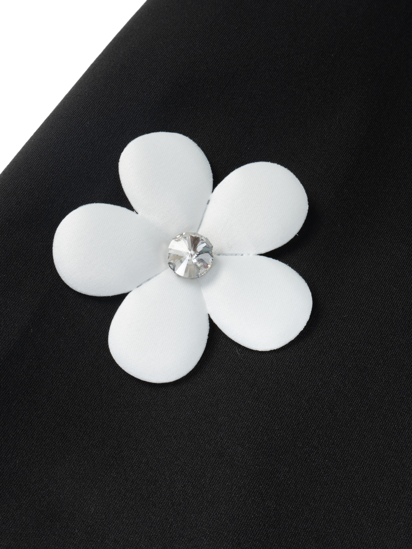 Woman's Black Halter Neck 3D Floral Embellished Tassel Hem Maxi Dress