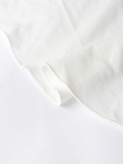 Women's White Deep V - Neck Asymmetric Hem Cami Top-Aegean-sea