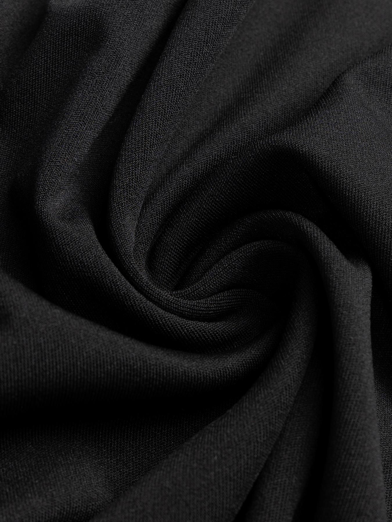 Falda media lápiz de mujer negra con corbata y lateral con ruchedura con abertura lateral-Aegean-sea