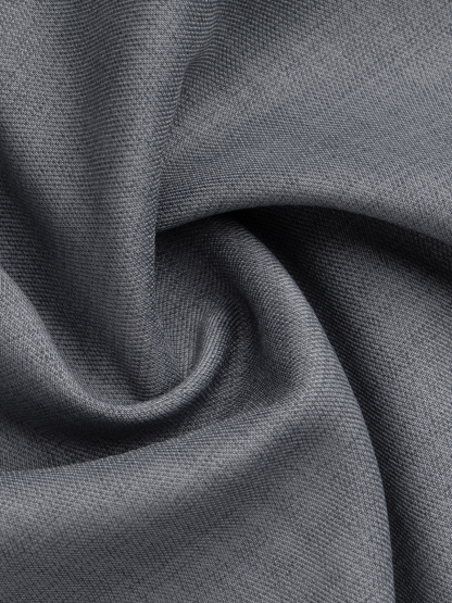 Gray cross-strap wide-legged pants, high-waisted business suit pants