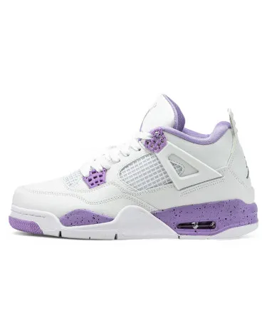 Jordan 4 White Purple
