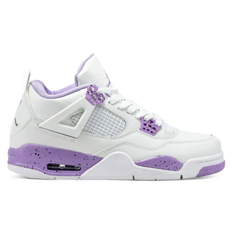 Jordan 4 White Purple