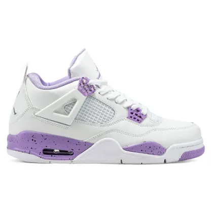 Jordan 4 White Purple