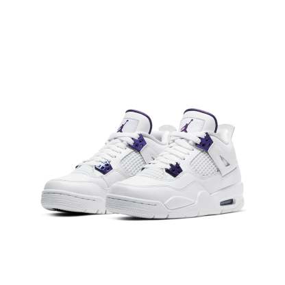 (GS)   4 Retro 'Purple Metallic' 408452-115