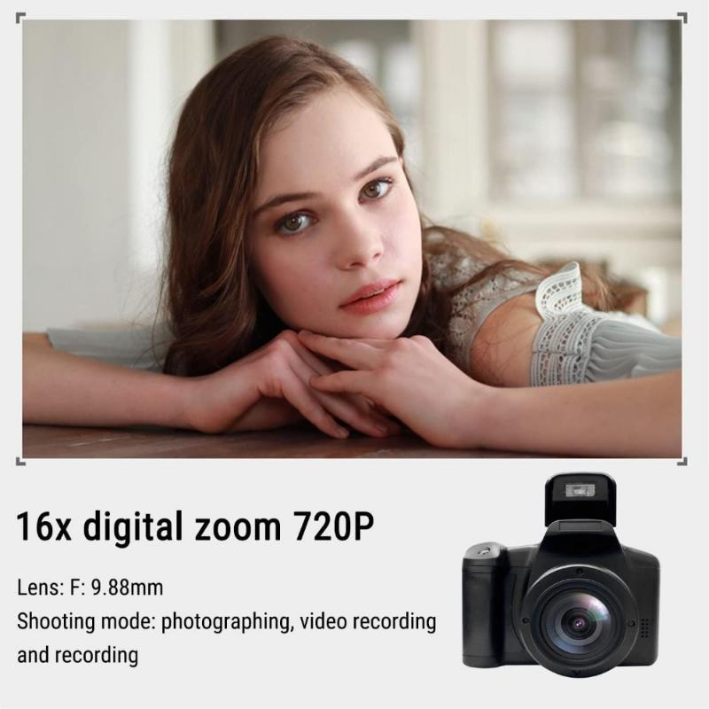 [16x Zoom, 1080P Camera] 1080P Digital Camera for Photography | 2.4 Inch LCD Screen, 16x Digital Zoom, 9.88mm Wide-Angle Lens, Mini Camera Vlog Camera, Requires 4 AA Batteries