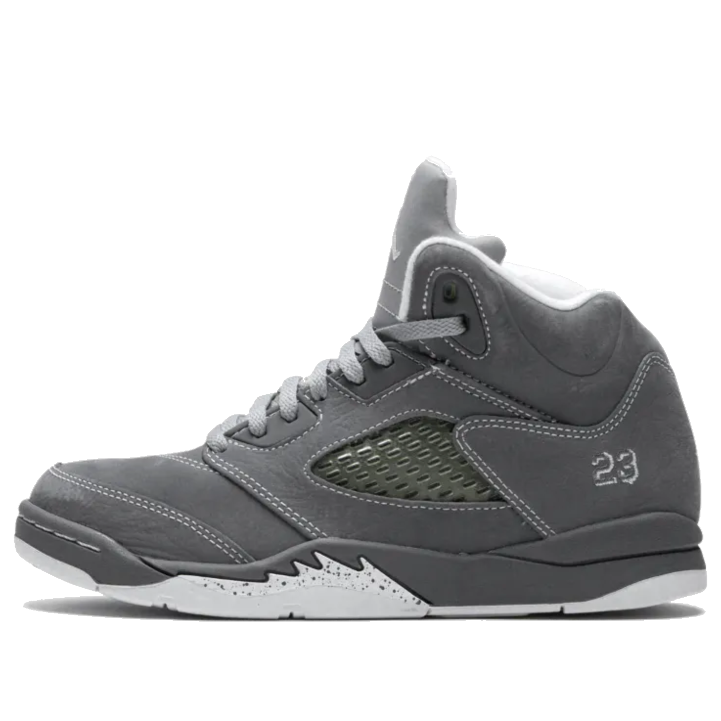    5 Retro 'Wolf Grey' 440889-005