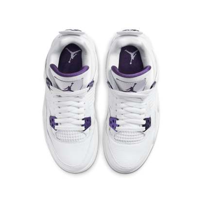 (GS)   4 Retro 'Purple Metallic' 408452-115