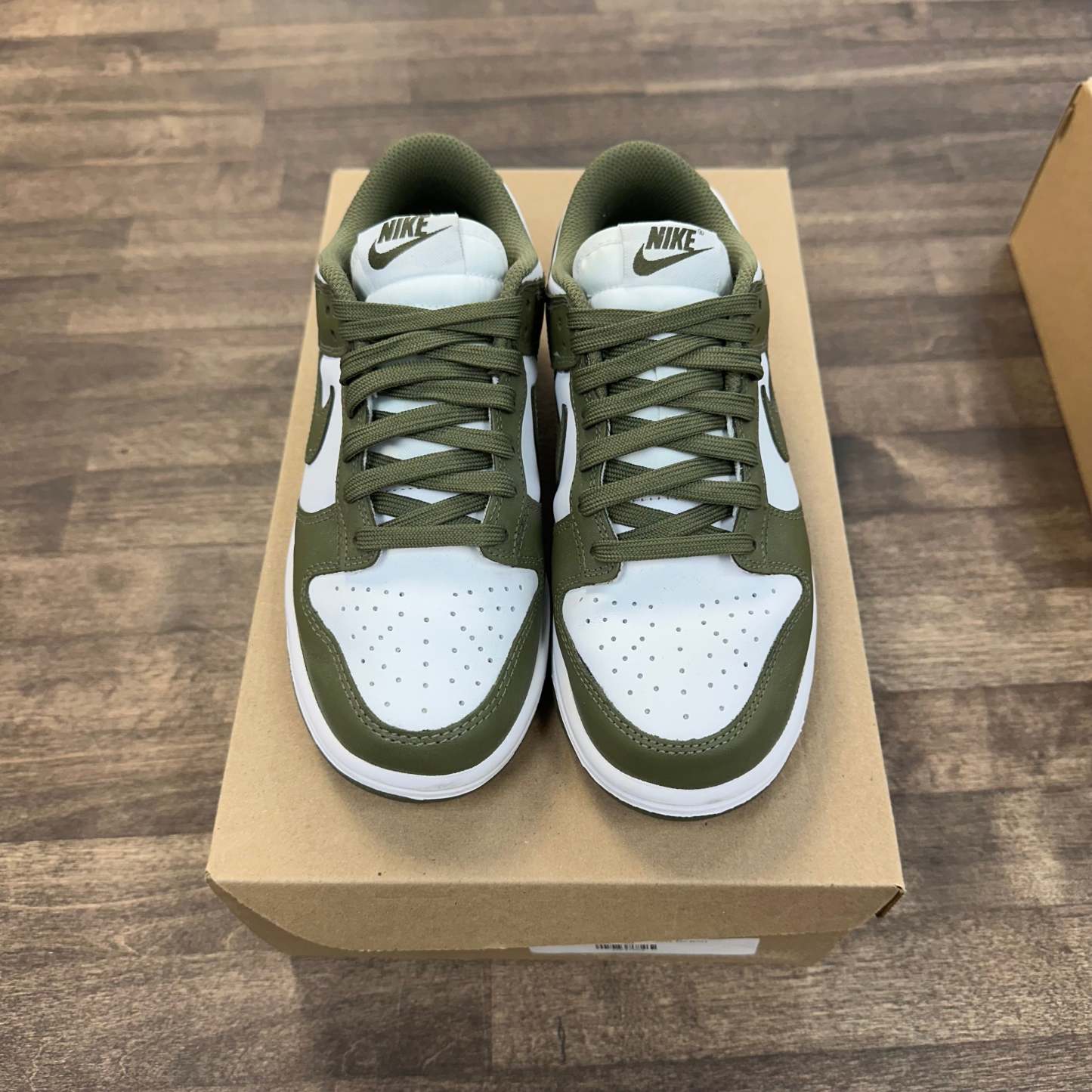 (W) Olive Dunk Low (USED, No Box)