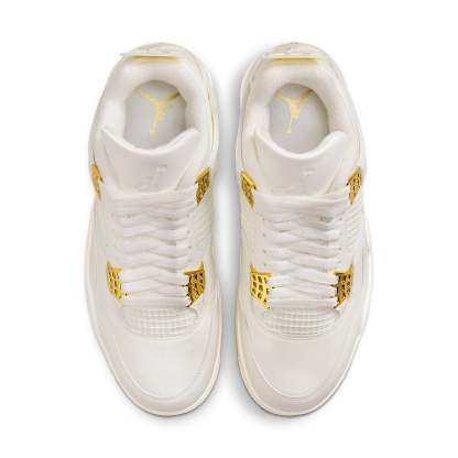 4 Retro 'Metallic Gold' AQ9129-170