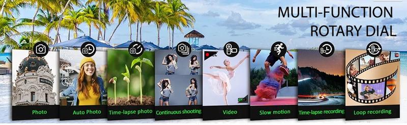 64MP 18X Digital Zoom 4K Camera for Photography Video Vlogging Camcorder for YouTube Blog 3'' Flip Screen Selfie Webcam Cameras portable camcorder digital camera photography