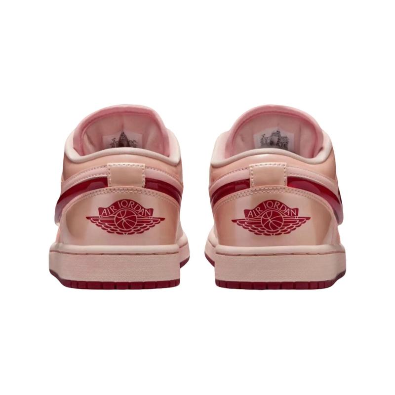   Air  Jordan 1 Low Patent Valentine's Day HF3174-600 Women's Fashion Shoes New