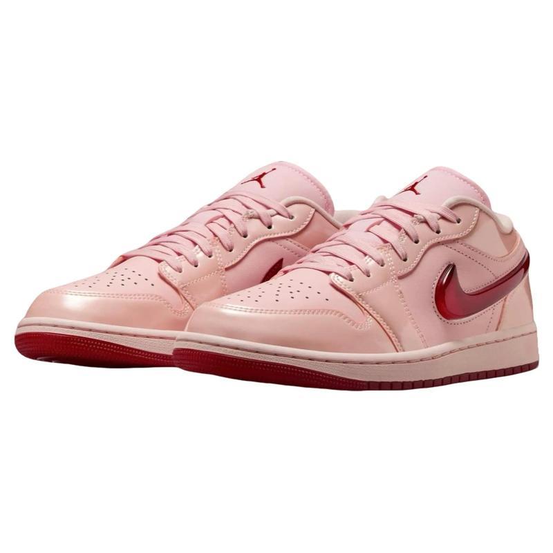   Air  Jordan 1 Low Patent Valentine's Day HF3174-600 Women's Fashion Shoes New