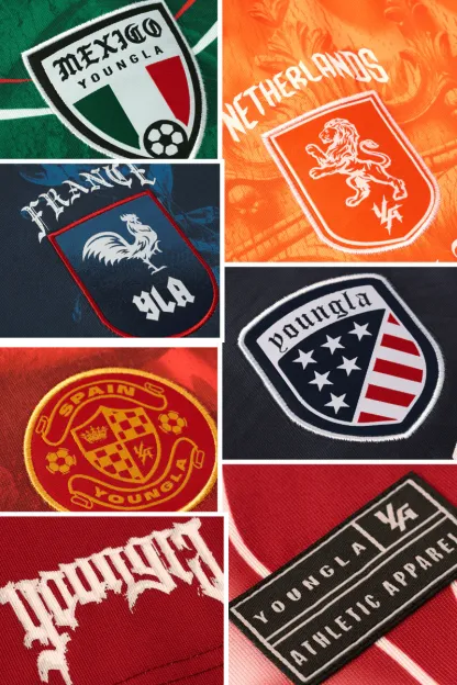 10-Piece International Football Jersey Set