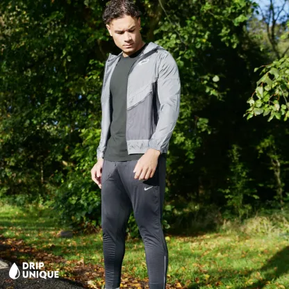 Nike Wildrun Windrunner Jacket Black & Black Nike Phenom Pants Set