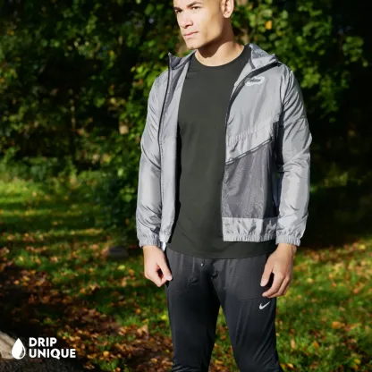 Nike Wildrun Windrunner Jacket Black & Black Nike Phenom Pants Set