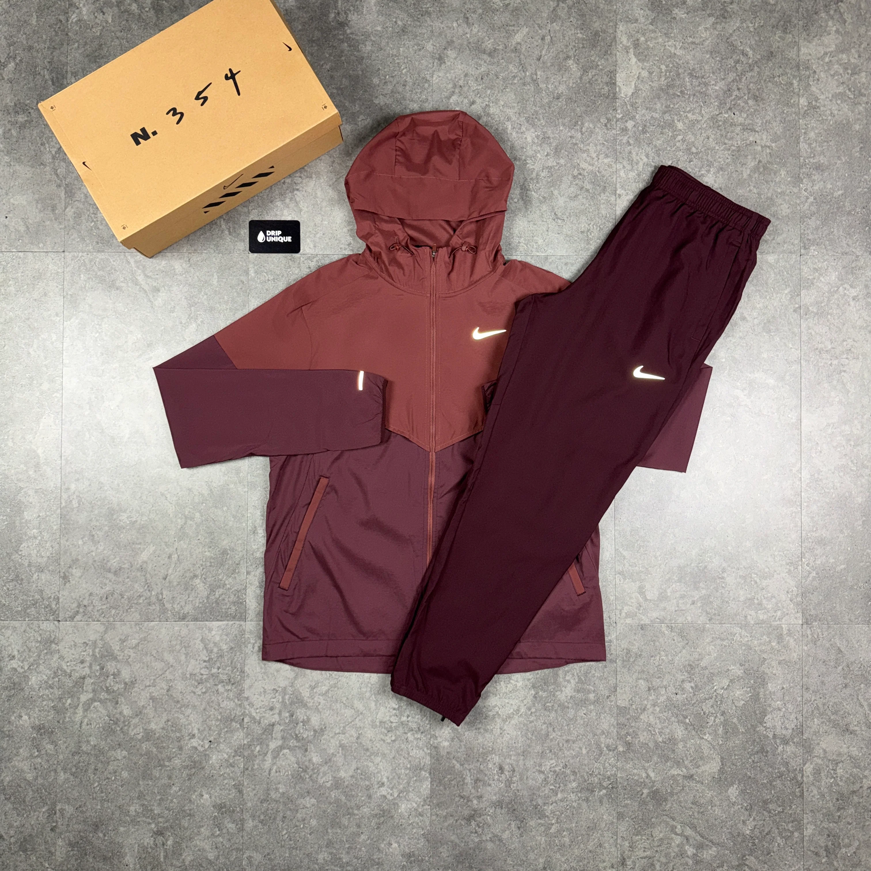Nike Challenger Dri-Fit Woven Pants Burgundy Crush