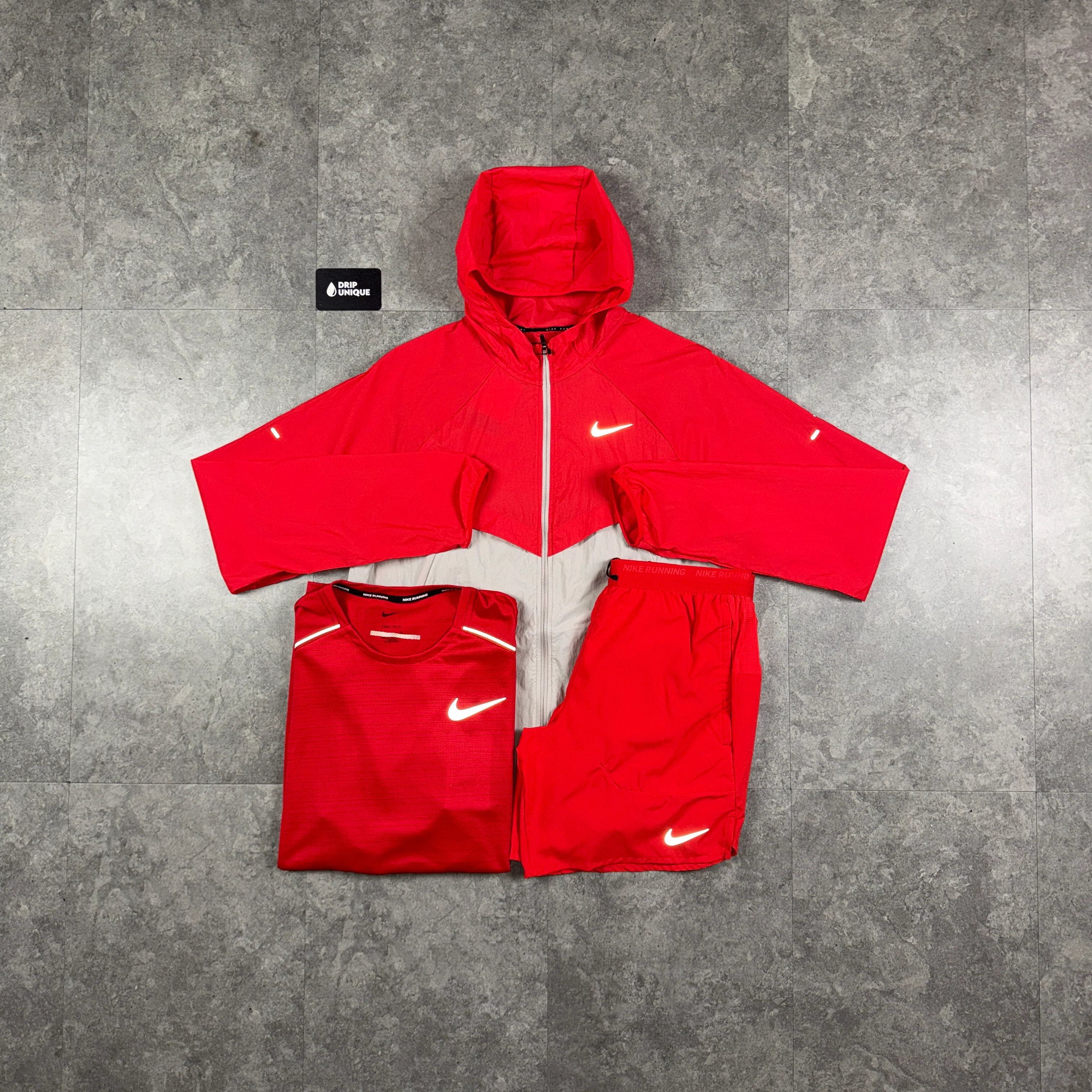 Nike UV Windrunner University Red Bundle