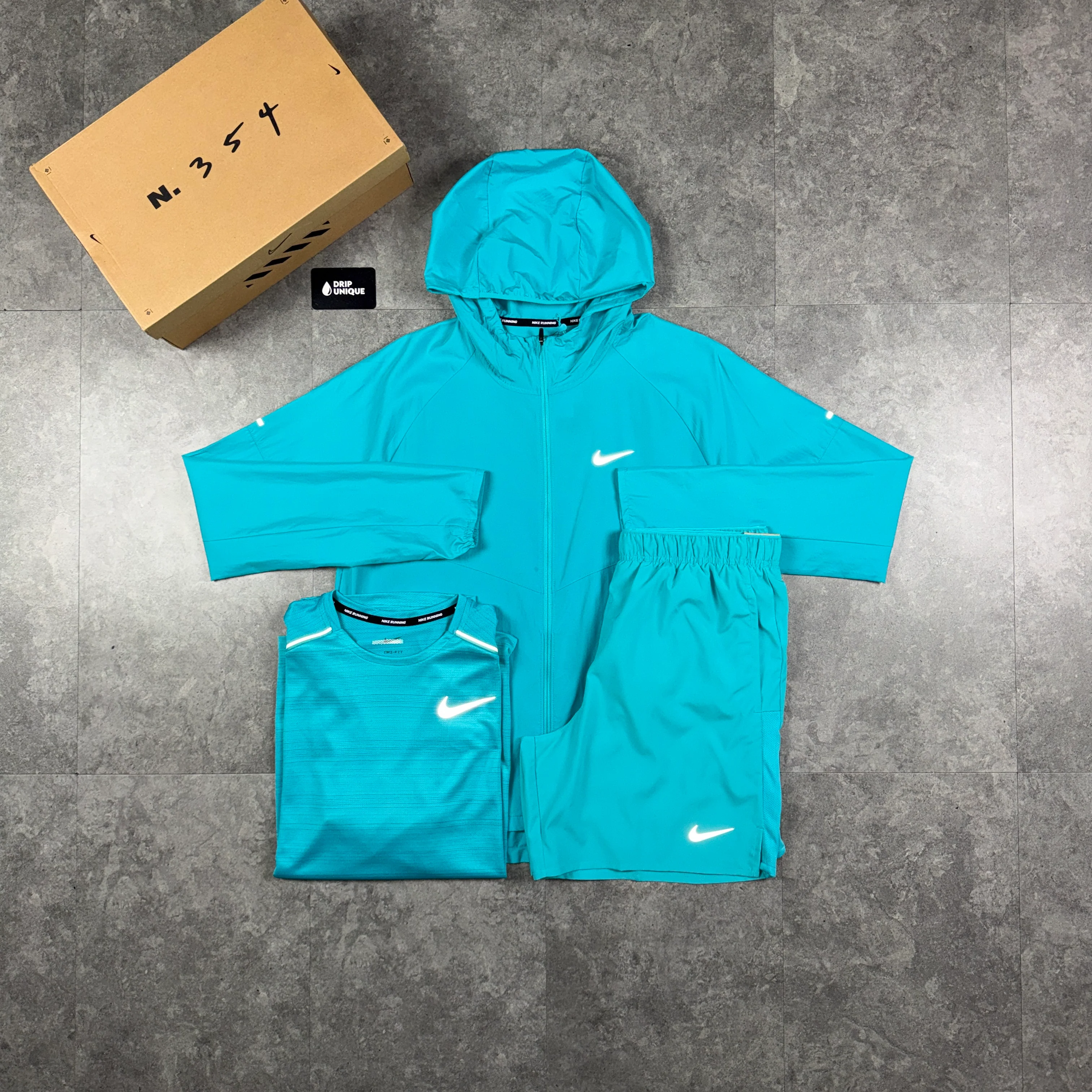 Nike Repel Miler Windrunner Dusty Cactus Bundle