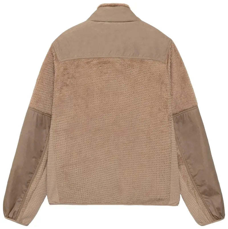 Zip Up Fleece Pine Nut