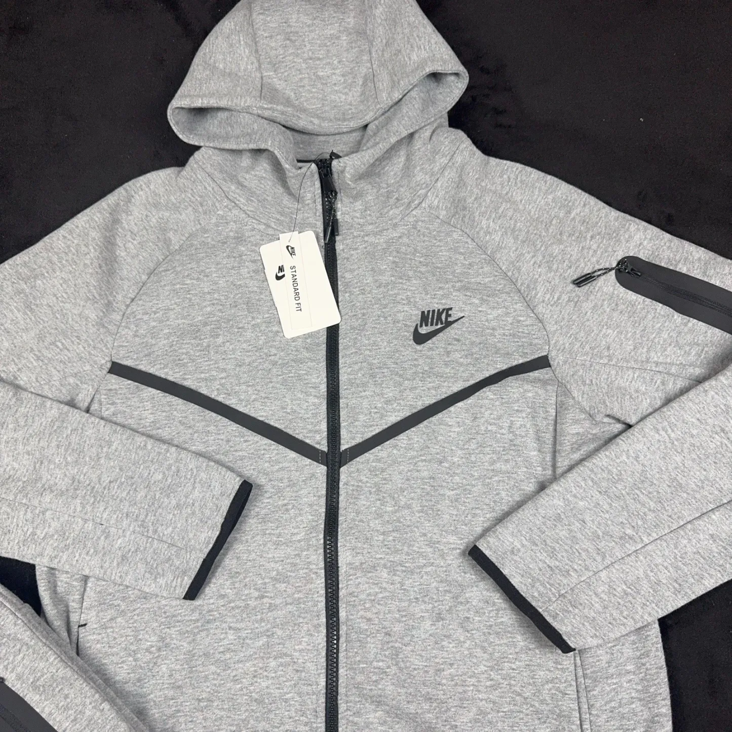 Tech Fleece Sweatsuit Sportswear Tracksuit Color Gray