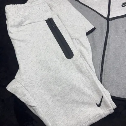 Tech Fleece Sweatsuit Sportswear Tracksuit Color Gray