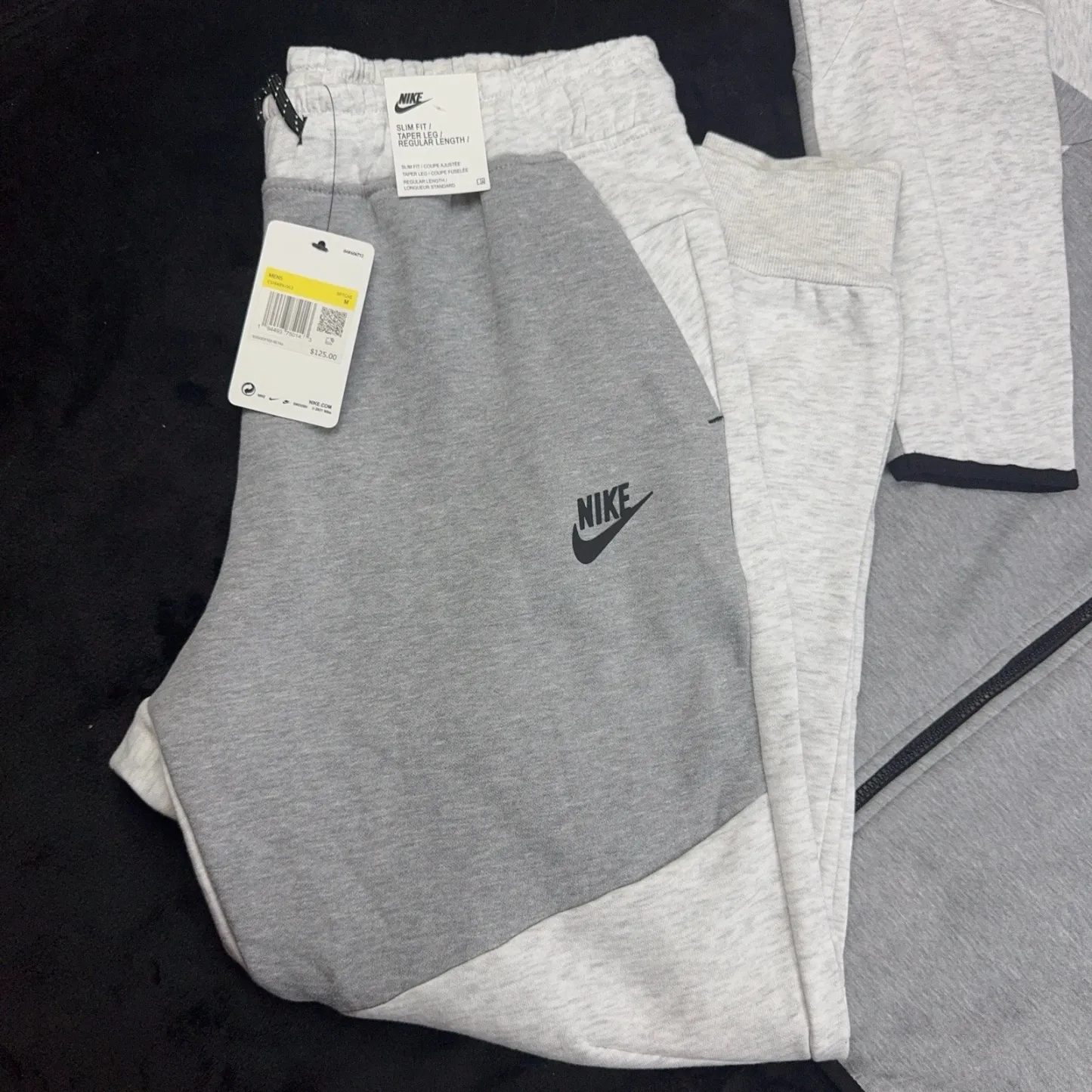 Tech Fleece Sweatsuit Sportswear Tracksuit Color Gray