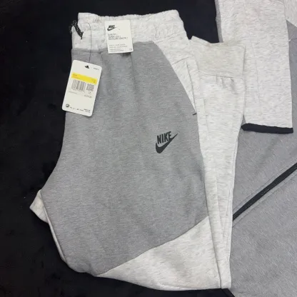 Tech Fleece Sweatsuit Sportswear Tracksuit Color Gray