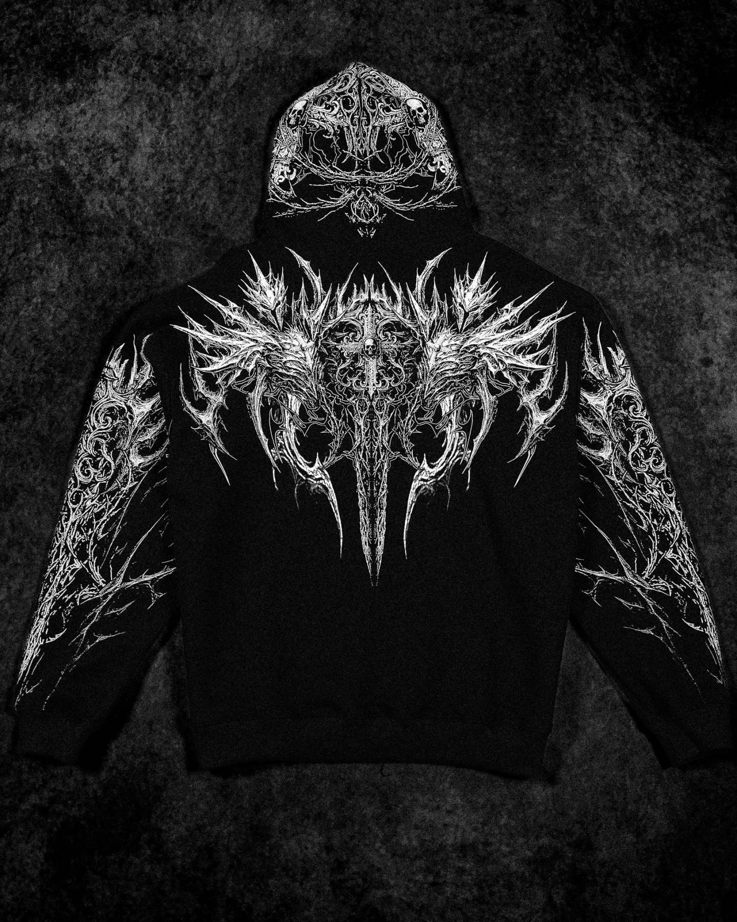 ABYSSWALKER OVERSIZED PULLOVER HOODIE