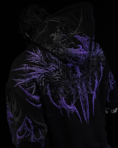 ABYSSWALKER OVERSIZED PULLOVER HOODIE
