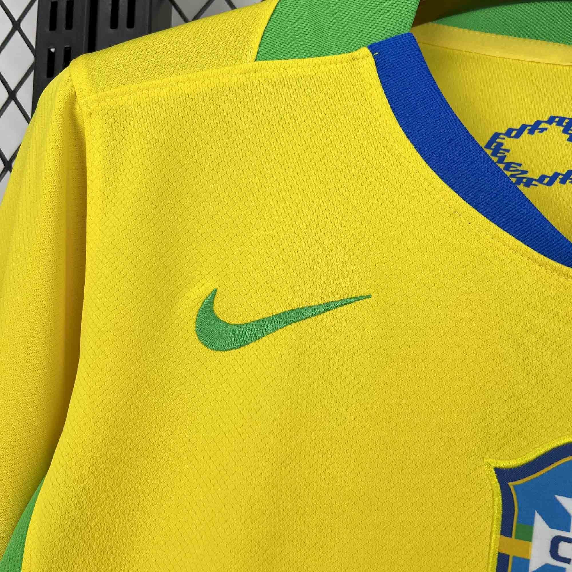 2025 Brazil Home Football jersey Fan edition