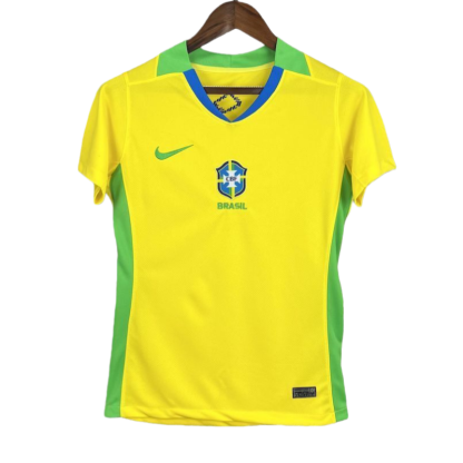2025 Brazil Home Women Football jersey Fan edition
